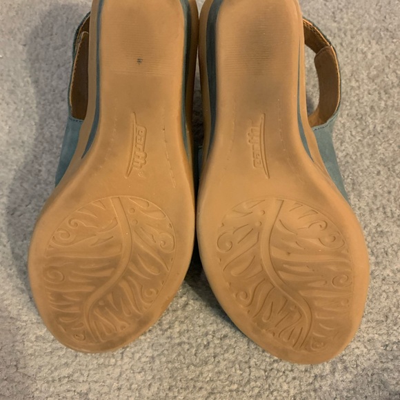 CLARKS Adina Moroccan Blue 6B Wedge - Picture 6 of 6